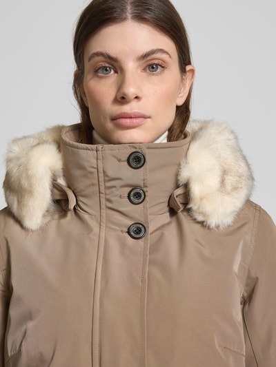 Wellensteyn Funktionsjacke mit Kunstfellbesatz Modell 'ENTERPRISE' Sand 3