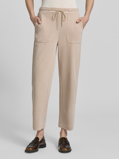 ICHI Hose mit elastischem Bund Modell 'KATE PIQUE' Sand 4