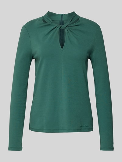 Marc Cain Longsleeve mit Knoten-Detail Dunkelgruen 2