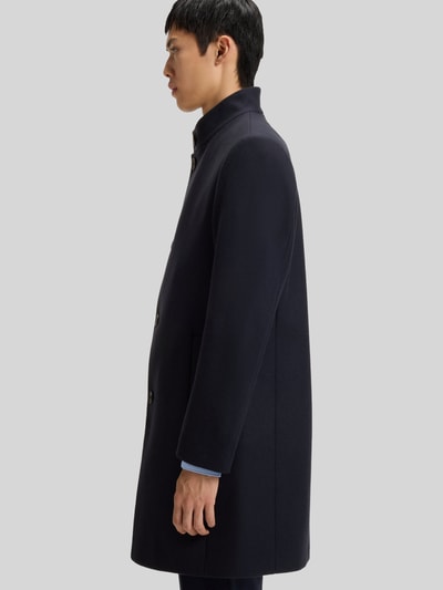 HUGO Regular Fit Wollmantel mit Stehkragen Modell 'MINTRAX2541' Marine 6