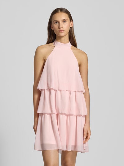 Gina Tricot Sukienka mini z efektem stopniowania Różowy 4