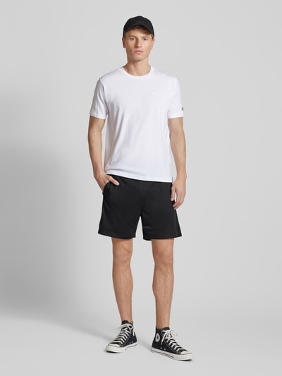 CHAMPION Korte regular fit mesh broek met elastische band Zwart - 1