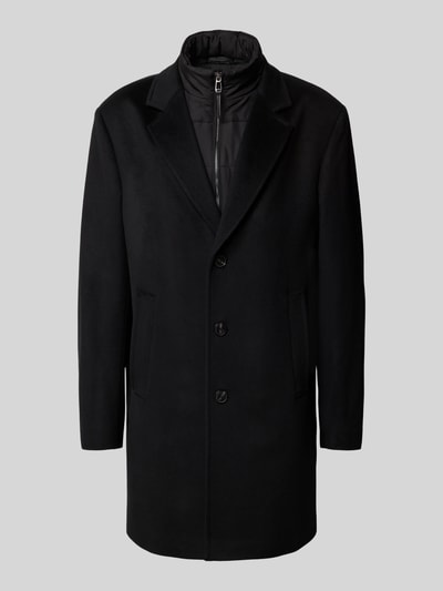 JOOP! Collection Płaszcz wełniany z efektem dwóch warstw model ‘Morris’ Czarny 2