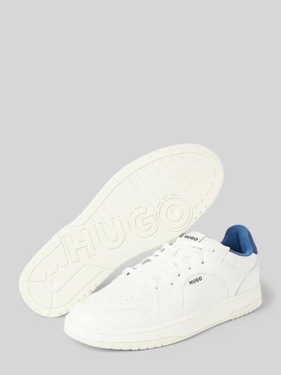 HUGO Sneaker mit Label-Details Modell 'Hadrian' Weiss 4