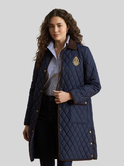 Lauren Ralph Lauren Regular Fit Steppmantel mit Logo-Stitching Marine 1