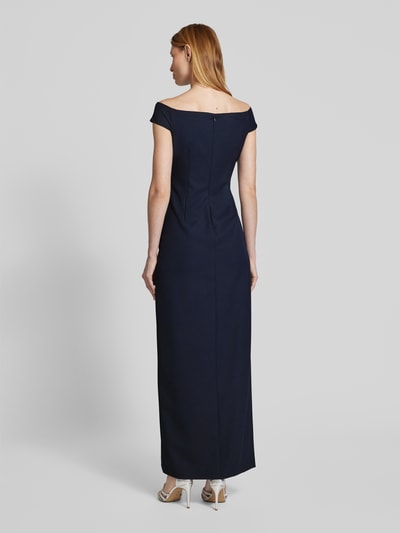 Lauren Ralph Lauren Off-Shoulder-Kleid mit Nahtreißverschluss Modell 'SARAN' Marine 5