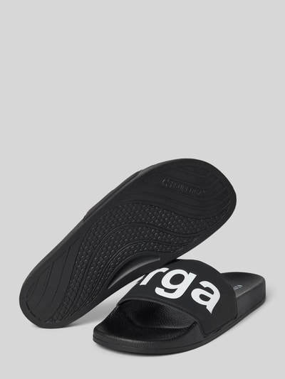 Superga Slippers met logoprint Zwart - 4