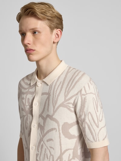 Only & Sons Freizeithemd mit Knopfleiste Modell 'KIMO' Offwhite 3