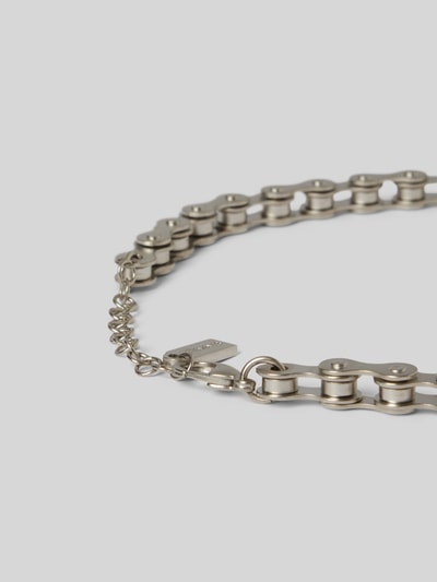 VETEMENTS Kette mit Label-Prägung Silber 3