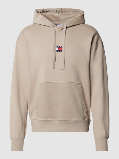 Tommy Jeans Hoodie mit Känguru-Tasche Beige 2