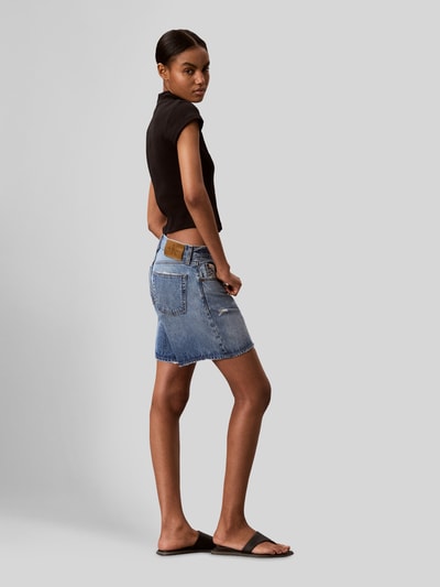 Calvin Klein Jeans Slim Fit cropped T-Shirt aus Baumwoll-Mix Black 1