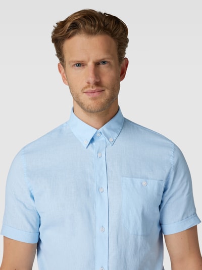 Matinique Freizeithemd mit Button-Down-Kragen Modell 'trostol' Hellblau 3