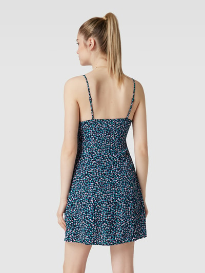 Tommy Jeans Mini-jurk met bloemenmotief, model 'DITSY' Marineblauw - 5