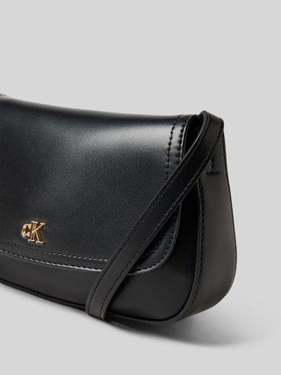 CK Calvin Klein Handtas met labelapplicatie en schouderband Zwart - 3