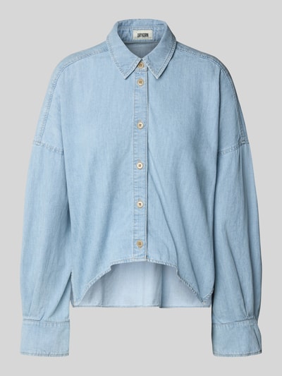 Drykorn Relaxed Fit Jeansbluse Modell 'OSHIA' Hellblau 2