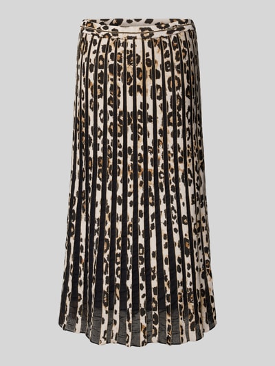 Marc Cain Midirock mit elastischem Bund Camel 2