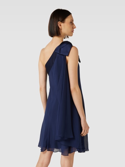 Lauren Ralph Lauren Cocktailjurk met strikdetail, model 'KYRELLA' Donkerblauw - 5