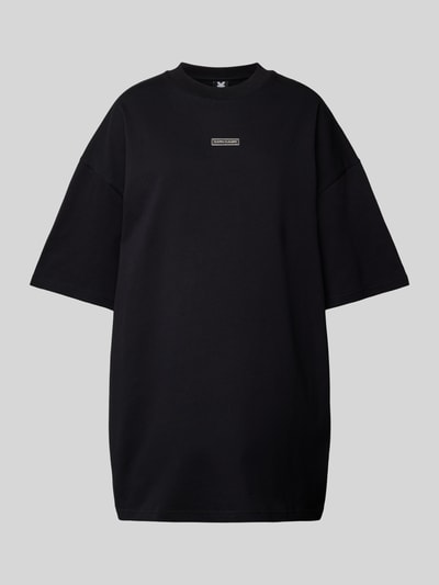 Karo Kauer Oversized T-Shirt mit Label-Patch Black 2