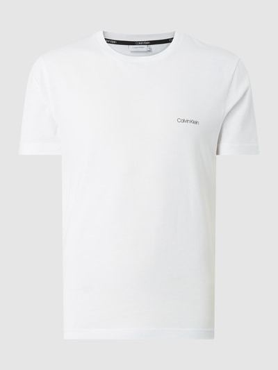 CK Calvin Klein T-shirt met logoprint Wit - 1