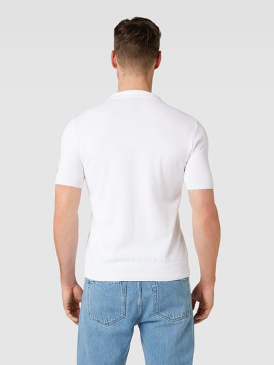 Paul & Shark T-Shirt in Strick-Optik Offwhite 5