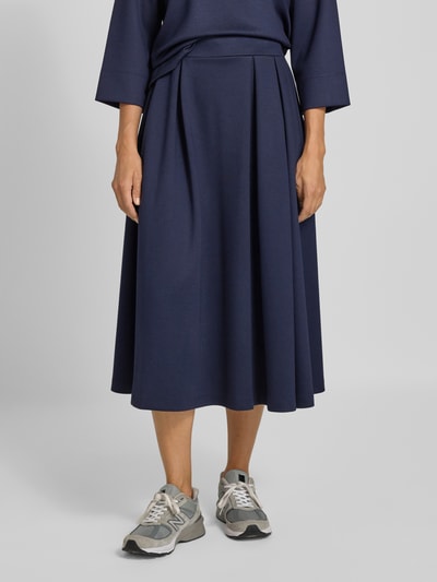 Rich & Royal Midirock mit elastischem Bund Marine 4