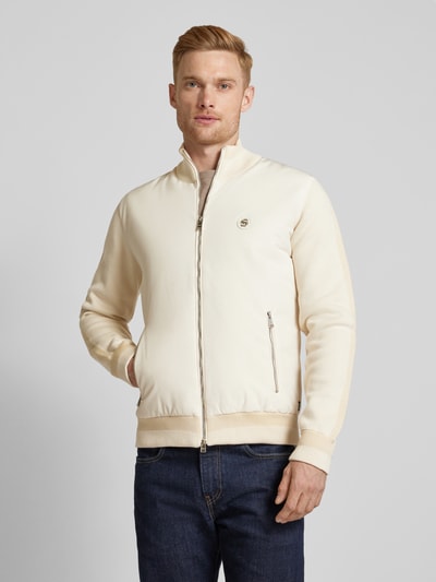 BOSS Jacke mit Zweiwege-Reißverschluss Modell 'Darmando' Offwhite 4