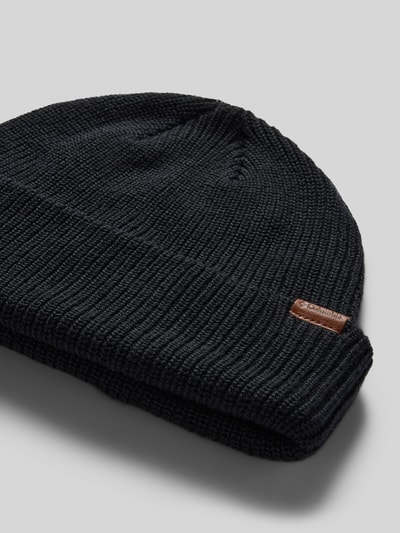 COLUMBIA Beanie met labeldetail Zwart - 2