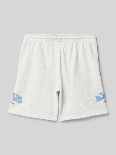 Jack & Jones Sweatshorts mit Eingrifftaschen Modell 'KANE' Hellgrau Melange 3
