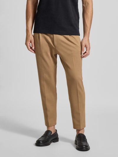 Drykorn Spodnie materiałowe z elastycznym pasem Beżowy 4