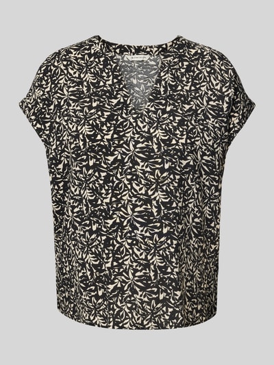 Tom Tailor Relaxed Fit Blusenshirt aus reiner Viskose Black 2
