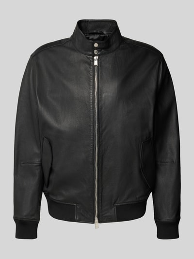 BOSS Regular Fit Jacke aus echtem Lammleder Modell 'MOINER'
Black 2