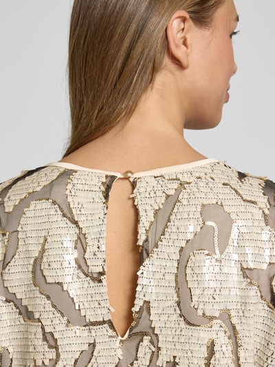 B.Young Mini-jurk met ronde hals, model 'RESE' Zand - 3