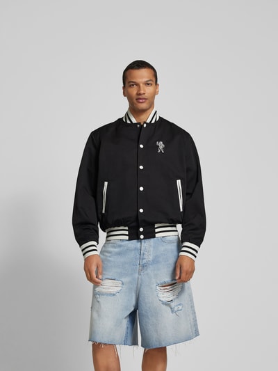 Billionaire Boys Club College-Jacke mit Label-Stitching Black 4