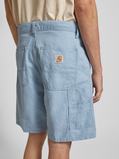 Carhartt Work In Progress Bermudas mit Eingrifftaschen Modell 'WALTER' Hellblau 3