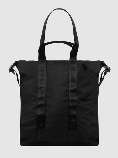 CK Calvin Klein Torba tote z logo Czarny 1