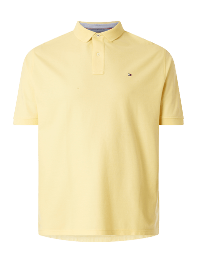 Tommy Hilfiger Big & Tall PLUS SIZE poloshirt - 'Better Cotton Initiative'  Geel - 2