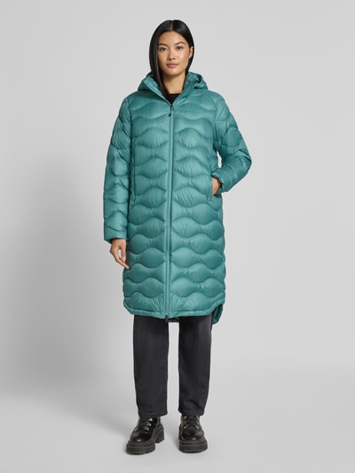 PEAK PERFORMANCE Gewatteerde jas met capuchon Mintgroen - 4