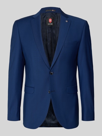 CG – CLUB of GENTS Regular Fit 2-Knopf-Sakko mit Woll-Anteil Modell 'CADEN' Royal 2