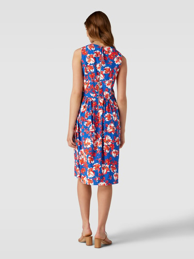 ROBE LÉGÈRE Midi-jurk met all-over bloemenmotief Koningsblauw - 5