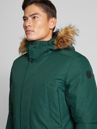 Icepeak Parka mit Kunstfellbesatz Modell 'ALAMOS' Oliv 3