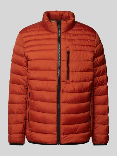 Tom Tailor Regular Fit Steppjacke mit wasserabweisender Funktion Orange 1