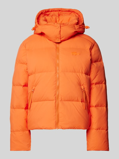 Lacoste Sport Gewatteerd jack met labeldetail Oranje - 2