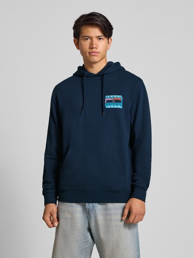 Tommy Jeans Regular fit hoodie van puur katoen  Marineblauw - 4