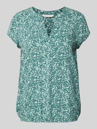 Tom Tailor Blouse met tuniekkraag Groen - 2