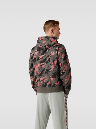 Billionaire Boys Club Hoodie mit Allover-Muster Dunkelgrau 5