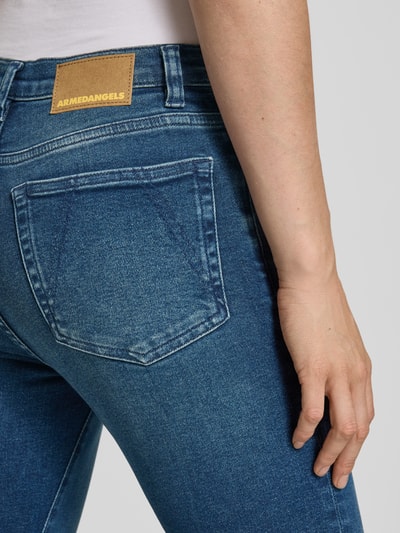 Armedangels Jeansy o kroju skinny fit z mieszanki bawełny model ‘TILLAA’ Jeansowy niebieski 3