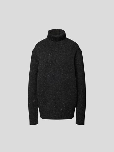 Joseph Pullover mit Effektgarn Schwarz 2