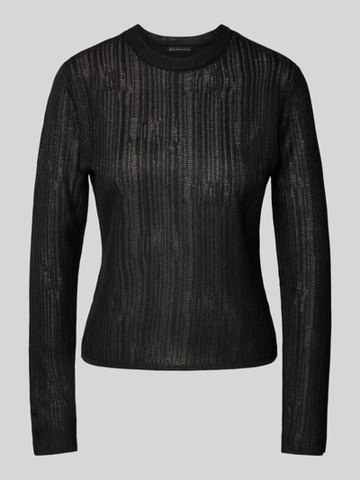 ARMANI EXCHANGE Strickpullover mit Rundhalsausschnitt Black 2