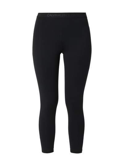 Calvin Klein Jeans Legging met elastische band met logo Zwart - 2