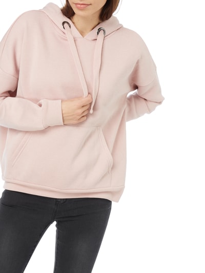 Review Hoodie mit überschnittenen Schultern Rosa 3